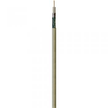 Cable coaxial 100 m, apantallado doble, 95 dB, clase A