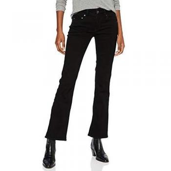 G-Star Women's Midge Bootcut Jeans - Black Denim, Casual Fit, Mid Waist