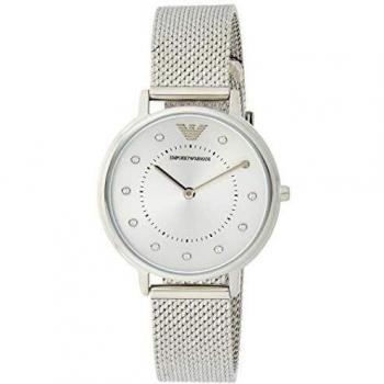 Emporio Armani Reloj Analogico para Mujer de Cuarzo con Correa en Acero Inoxidable AR11128