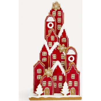 Figura Casa Galleta con luz LED Navidad - Decoración navideña para el hogar