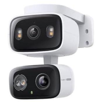 Cámara de Seguridad IP TP-Link TC34 Doble Lente 2K 2304 x 1296 con Visión Nocturna, Audio Bidireccional y WiFi para Interior y Exterior