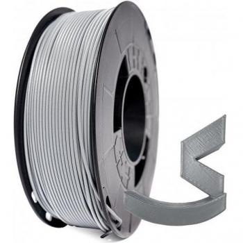 Bobina de Filamento PLA HD 1.75mm 1Kg Gris Ceniza