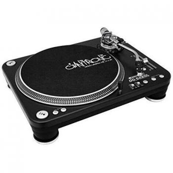 Omnitronic DD-5220L 057.295 Platinum, Negro