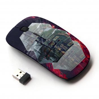 KOOLmouse [ Ratón óptico 2.4G inalámbrico ] [ gorod ulica lyudi linii ]