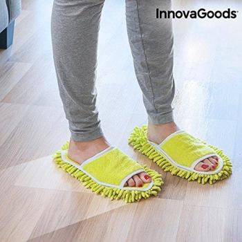 InnovaGoods Zapatillas Mopa, Verde, 32 EU 3X-Estrecho