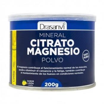 Drasanvi Citrato de Magnesio Sabor Limón en Polvo 200g