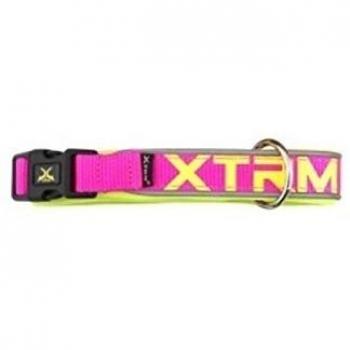 Collar X-TRM Neon Flash Fucsia 20mm x 35-45cm