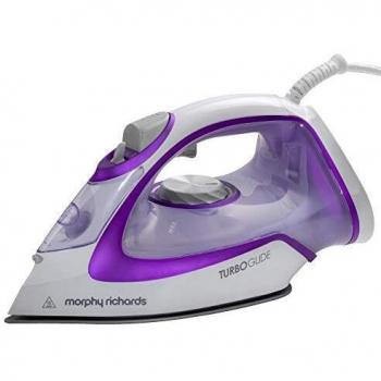 Plancha de Vapor Morphy Richards 302000 - 2400 W, Púrpura y Blanco