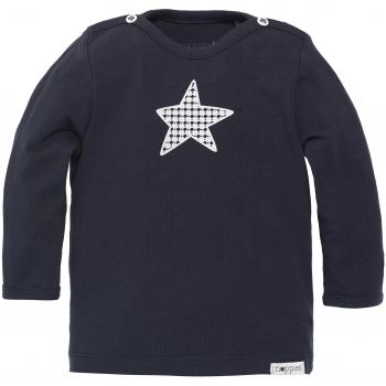 Noppies Kids B Tee Ls Monsieur - Camiseta para niños, color blau