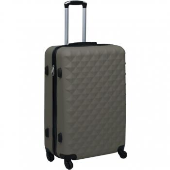 Maleta Trolley Melya Rígida Con Ruedas Giratorias Antracita 28X76x48