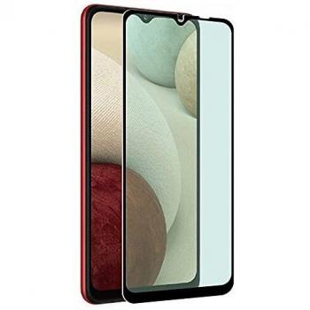 Protector de pantalla de vidrio templado antibacteriano negro transparente para Samsung Galaxy A32 5G