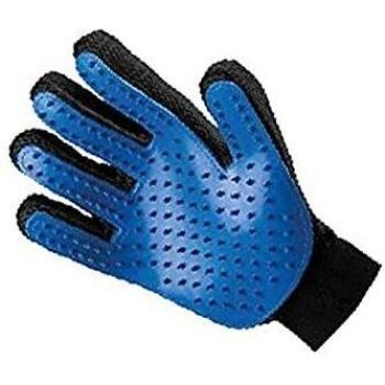 FREEDOG Guante Pro QUITAPELO Medida 24 X 17 CM Azul