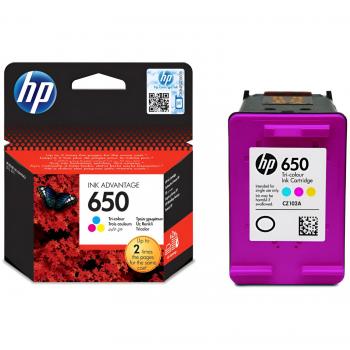 Cartucho de tinta HP CZ102AE No. 650 para DJ2515