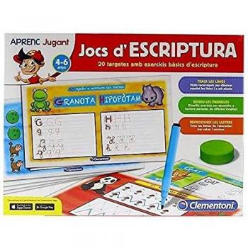 Clementoni- Jocs d'Escriptura Juego Educativo para Niños, Multicolor
