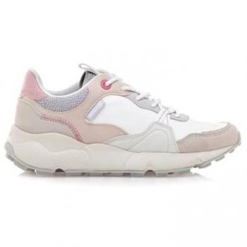 Zapatillas Deportivas MTNG Climb Mujer Blanco con Cierre de Cordones y Puntera Redonda