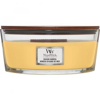 WoodWick Seaside Mimosa Ellipse Jar Candle