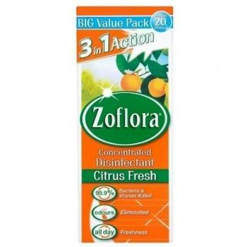 Zoflora 3in1 acción concentrada desinfectante Citrus Fresh 500ml x 1