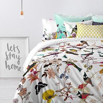 Funda Nórdica Happy Friday Algodón Multicolor Birds of Paradise 260 x 240 cm