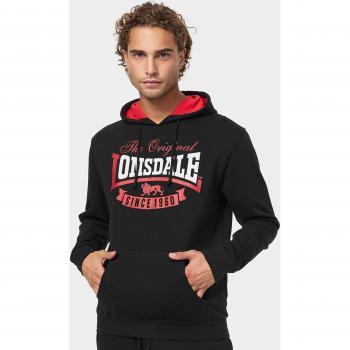 Lonsdale Stotfield Original Hoodie for Men - Black, 2XL