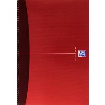 Oxford 100430140 - Cuaderno de tamaño folio, cuadricula 4 x 4, 80 hojas, 90 gr, multicolor