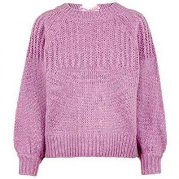 PIECES Pcalysia LS Knit D2d Suéter, Ramo De Orquídeas, S para Mujer