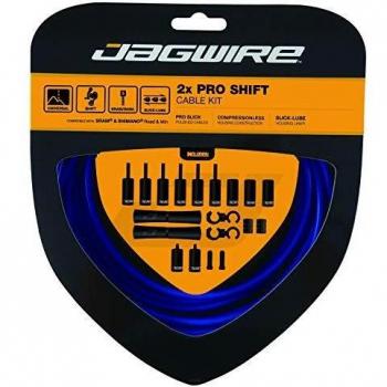 Jagwire PCK505 - Kit de cables y fundas para adulto, color azul