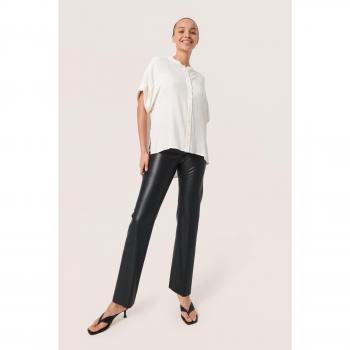 Soaked in Luxury Helia Women's White Shirt, Size M