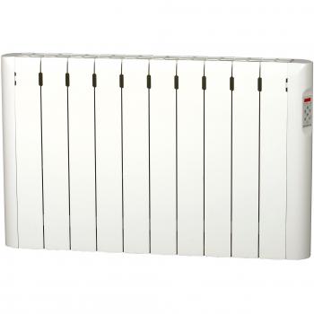 Haverland RC10E - Emisor Térmico Digital Fluido Bajo Consumo, 1250 de Potencia, 10 Elementos, Programable, Exclusivo Indicador de Consumo