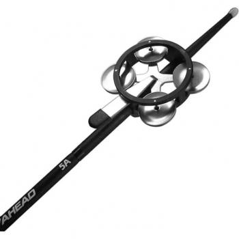 Removable Jingle Mute Tambourine for Drumsticks