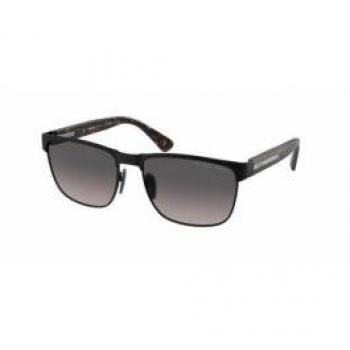 Prada Men's Black/Grey Shaded Sunglasses PR 66ZS 1AB09G, Size: 58 MM