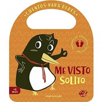 Cuentos para bebés - Me visto solito: Un cuento de cartón para aprender a vestirse, interactivo, con una solapa y con una asa: 7