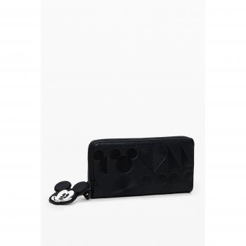 Desigual MONE ALL MICKEY FIONA Women's Pouch in Black, Wallets & Cardholders, female, Black, Size: ONE SIZE Stylish Womens Wallet with Zipper