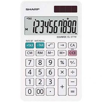 Sharp SH-EL377W Escritorio Calculadora
