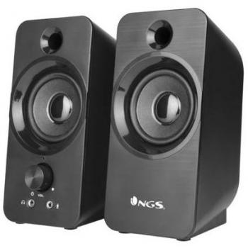 Altavoces NGS SB3502.0 - Altavoces Bluetooth 2.0, potencia de 20W, conexión USB y microSD, diseño compacto y portátil, sonido estéreo de alta calidad, batería recargable con duración
