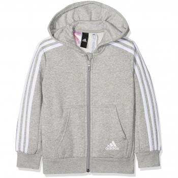 Adidas Yb 3S FL FZ HD Sudadera, Niños, Blanco