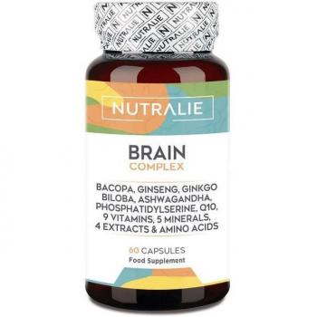 Nutralie Brain Complex Nootrópico Agilidad Mental, 60 cápsulas