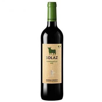Vino Tinto BIO D.O. Tierra de Castilla Solaz 100% tempranillo ecológico 75 cl