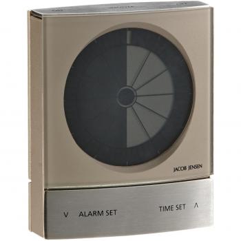 Jacob Jensen 32042 - Reloj despertador de cuarzo
