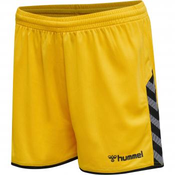 Pantalones Cortos Authentic Hummel Amarillo Mujer