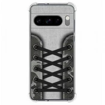 Funda Antigolpes de Silicona para Google Pixel 8 Pro 5G con Diseño de Zapatillas 16