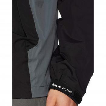 Izas Varelo Chaqueta Fibra, Hombre, Negro/Gris Oscuro, M