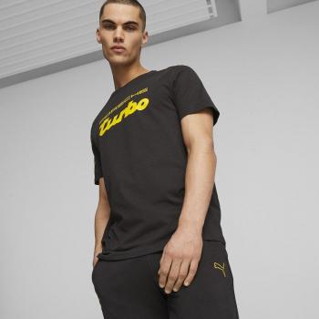 Camiseta Puma Porsche Legacy Essential para Hombre, Algodón, Cuello Redondo, Manga Corta, Estampado Motorsport