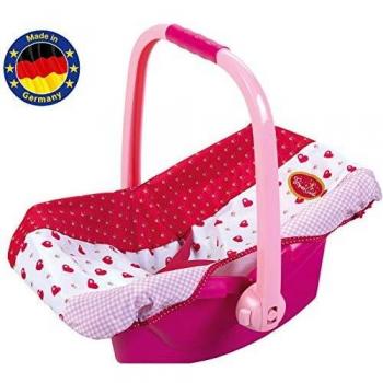 Asiento Cosi Rigido para Muñecas Princess Coralie - Manejo en 3 Posiciones - Para Muñecas de 35 a 45 cm - Color Rosa o Azul