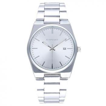 Radiant Reloj Analógico Unisex Air RA636201 de Cuarzo con Correa de Acero Inoxidable Plateada, 5 ATM