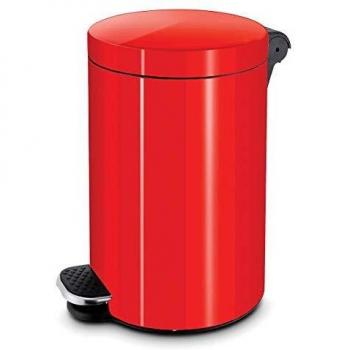 Cubos de basura de pie Kaiser Kraft, 5 litros, 280 x 210 mm, rojo