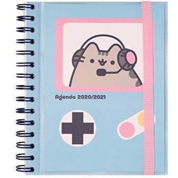 ERIK - Agenda escolar 2020/2021 Semana vista Pusheen, 11 meses