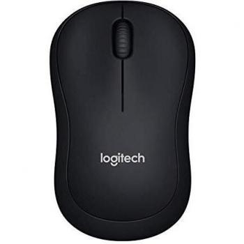 Ratón Inalámbrico Logitech M185 - 2.4GHz, Receptor USB Mini, Batería de 12 Meses, Óptico 1000 dpi, Ambidiestro - Gris