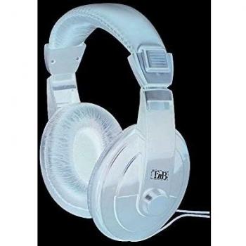 T'nB Auriculares Diadema HiFi - con Cable Extra Largo de 8 Metros y Control de Volumen, Ideales para la TV