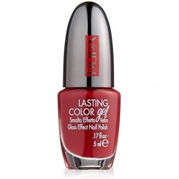 Pupa Lasting Color Gel Nail Polish 032 Black Burgundy Lakier do paznokci 5ml