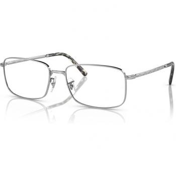 Gafas Graduadas Ray-Ban RX3717V Asian Fit 2501 para Hombre con Montura Plateada